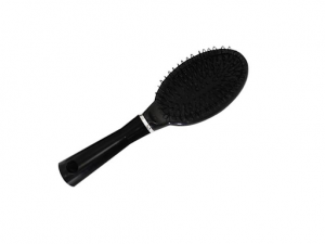 Loop hair extension brush