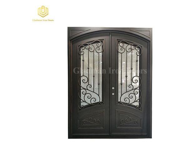 Residential doors are available through a metal door company