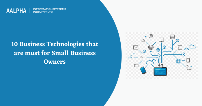 Business technologies for small business