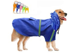 FEimaX Dog Raincoat Hooded Raincoats