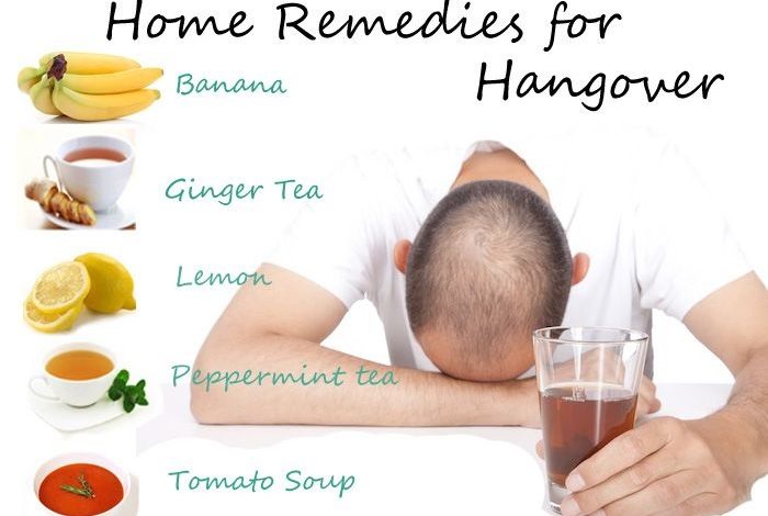 Best Home remedies for hangover