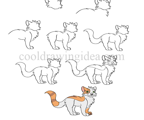 warrior cats drawing