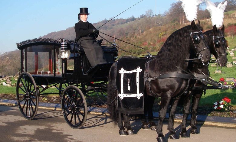 phillips horse drawn funeral