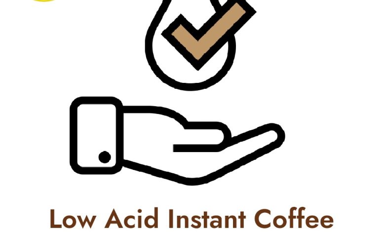 low acid instant coffee